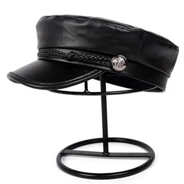 Brcus Women Yacht Captain Sailor Hat for Stylish Fashion