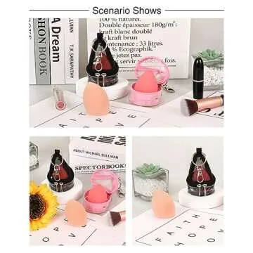 Watch Your Sponge: Makeup Sponge Holder with Hook