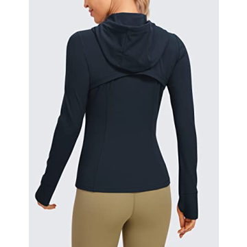 CRZ YOGA Butterluxe Women's Hooded Workout Jacket