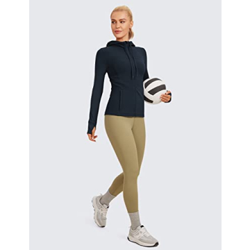 CRZ YOGA Butterluxe Women's Hooded Workout Jacket