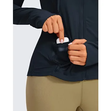 CRZ YOGA Butterluxe Women's Hooded Workout Jacket