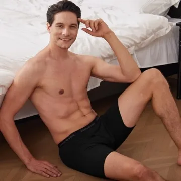 Bamboo Cool Men's Boxer Briefs - Soft & Comfortable