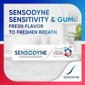 Sensodyne Sensitivity Toothpaste for Sensitive Teeth & Gums