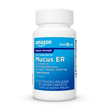 Cough and Mucus Relief Tablets - 12 Hour Expectorant