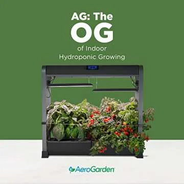 AeroGarden Farm 24Plus - Indoor Hydroponic Garden with LED Lights