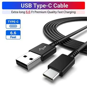 Type C Fast Charger for Android & Samsung Phones 2-Pack