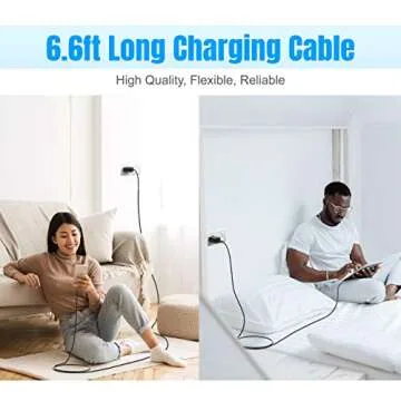 Type C Fast Charger for Android & Samsung Phones 2-Pack