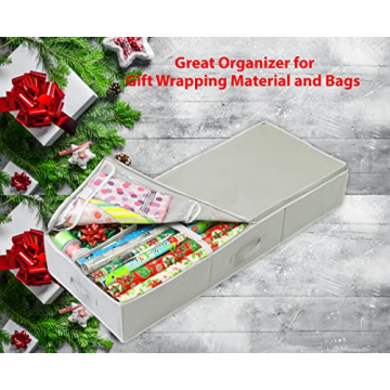 Gift Wrapping Storage Container for All Essentials