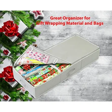 Gift Wrapping Storage Container for All Essentials