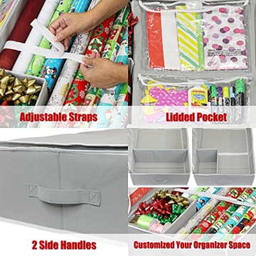 Gift Wrapping Storage Container for All Essentials