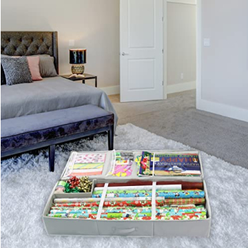 Gift Wrapping Storage Container for All Essentials