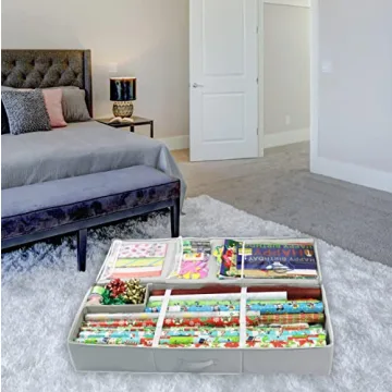 Gift Wrapping Storage Container for All Essentials