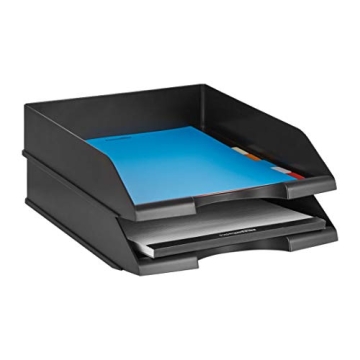 Stackable Letter Trays - Amazon Basics 12 Pack