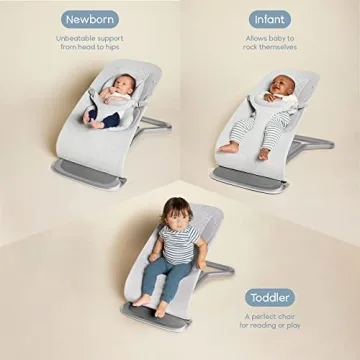 Ergobaby Evolve 3-in-1 Bouncer for Newborns to Toddlers