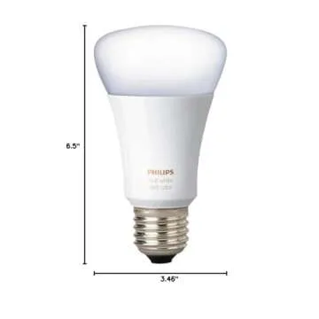 Philips Hue A19 Smart Bulb with Voice Control