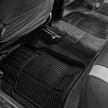 Heavy-Duty Universal Fit FH Group Car Floor Mats
