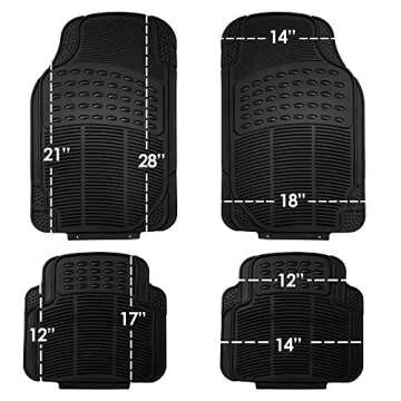 Heavy-Duty Universal Fit FH Group Car Floor Mats