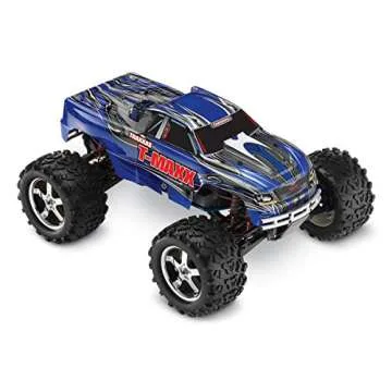 Traxxas T-Maxx 3.3: Powered 4WD Maxx Monster Truck (1/10 Scale), Blue