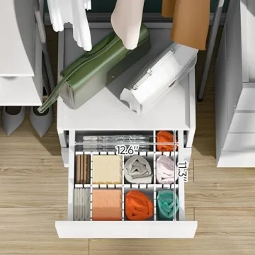 Furtble Multi-Functional 2 Drawer Dresser for Small Spaces