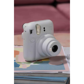 Fujifilm Instax Mini 12 Instant Film Camera in Clay White