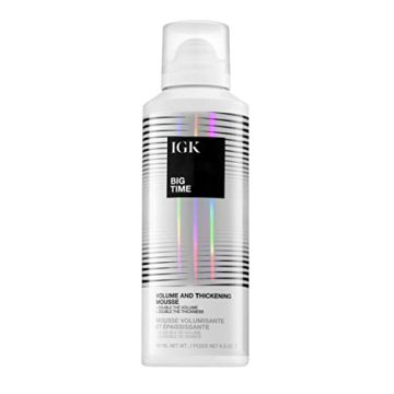 IGK Big Time Volume Hair Mousse Lightweight Thickening Formula