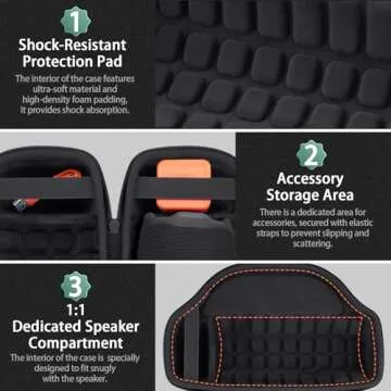 co2CREA JBL Charge 6 Waterproof Travel Case - Camouflage