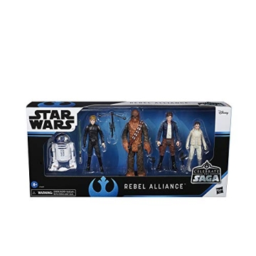 STAR WARS Rebel Alliance 5-Pack Action Figures for Kids