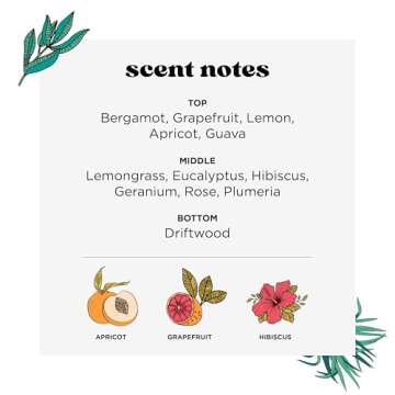 Poo-Pourri Before-You-Go Toilet Spray, Tropical Hibiscus, 1 Fl Oz Pocket Travel Size - Hibiscus, Apricot and Citrus