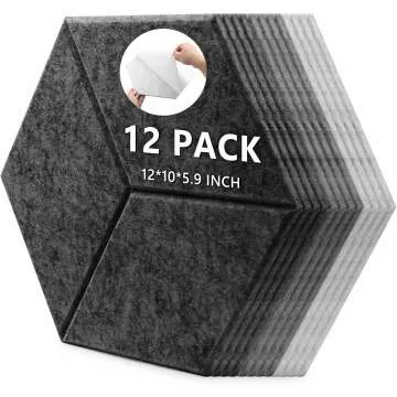 Acoustic Panels - Soundproof Foam Wall Tiles