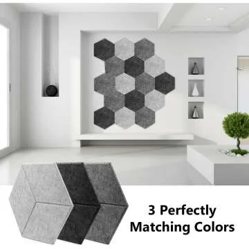 Acoustic Panels - Soundproof Foam Wall Tiles