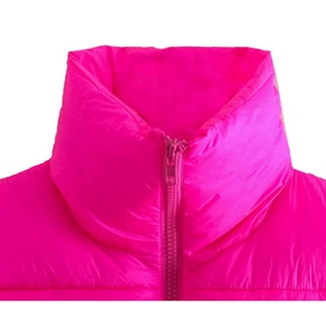 Shiyifa Women's Cropped Puffer Vest - Stylish & Versatile