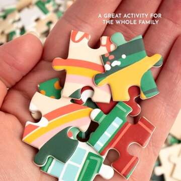 Pippi Post Literary Locations Jigsaw Puzzles for Book Lovers and Puzzle Lovers, Unique Themed Book Puzzles for Adults, Fun Gifts for Puzzle Lovers, Jigsaw Puzzles for Adults 500 Pieces