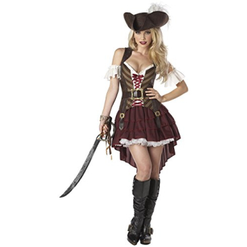 Sexy Swashbuckler Pirate Costume for Women California Costumes