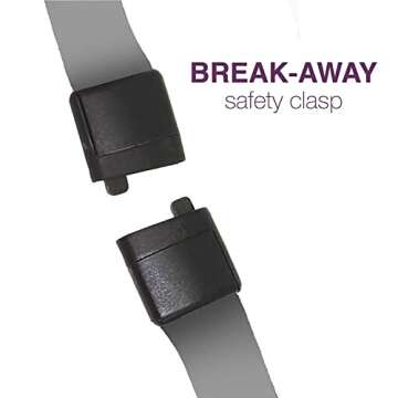 ID Avenue Lanyards for Women 19" Ribbon Lanyard ID Holder with Badge Reels Retractable for Nurses Office Workers Teachers Students Breakaway Lanyards for Id Badges (Leopard Chic)