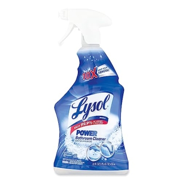 Lysol Bathroom Cleaner with Hydrogen Peroxide, Cool Spring Breeze, 22 Fl Oz