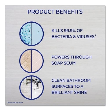 Effortless Lysol Hydrogen Peroxide Bathroom Cleaner 22oz