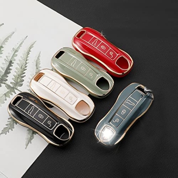 TAPAYICA Porsche Key Fob Cover - Durable Stylish Protection