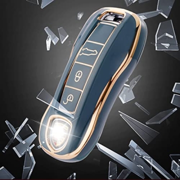 TAPAYICA Porsche Key Fob Cover - Durable Stylish Protection