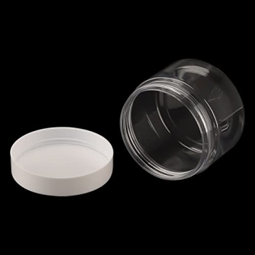 LEXININ 65 Clear Plastic Storage Jars for Party Favors