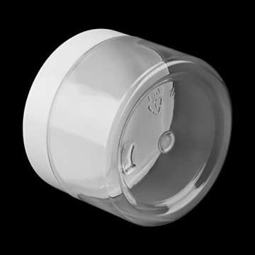 LEXININ 65 Clear Plastic Storage Jars for Party Favors