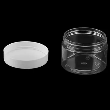 LEXININ 65 Clear Plastic Storage Jars for Party Favors