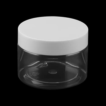 LEXININ 65 Clear Plastic Storage Jars for Party Favors