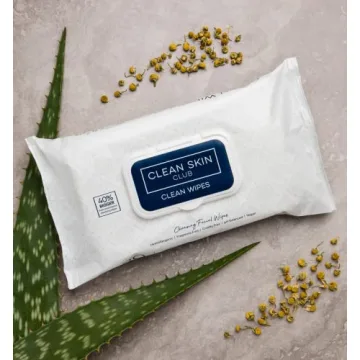 Clean Skin Club XL Premium Face Wipes for All Skin Types