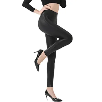 Retro Gong Women's Faux Leather Leggings for All Occasions