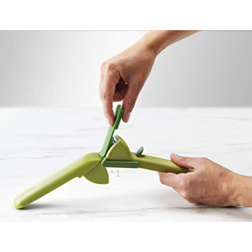Joseph Joseph CleanForce Garlic Press Mincer with Cleaner Tool