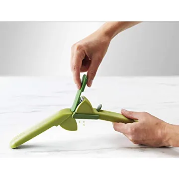 Joseph Joseph CleanForce Garlic Press Mincer with Cleaner Tool