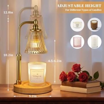 Candle Warmer Lamp with Timer Dimmable for All Occasions