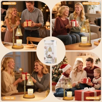 Candle Warmer Lamp with Timer Dimmable for All Occasions
