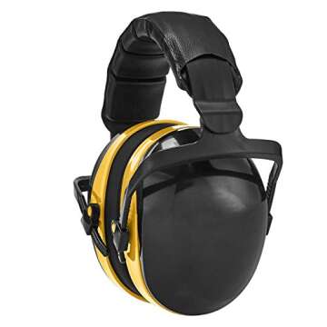 Amazon Basics Noise-Reduction Safety Earmuffs for All Occasions