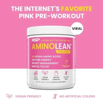 AminoLean Pre Workout Powder for Energy & Focus Boost